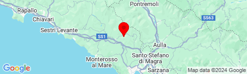 Google Map of La Spezia Provincia della Spezia