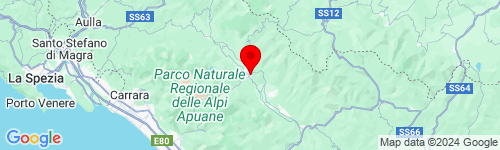 Google Map of Castelnuovo di Garfagnana 55032 LU